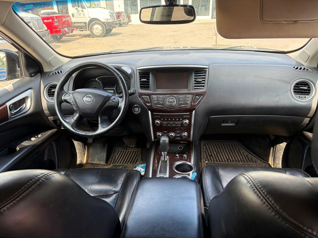 2015 Nissan Pathfinder S Black vin: 5N1AR2MM5FC616590