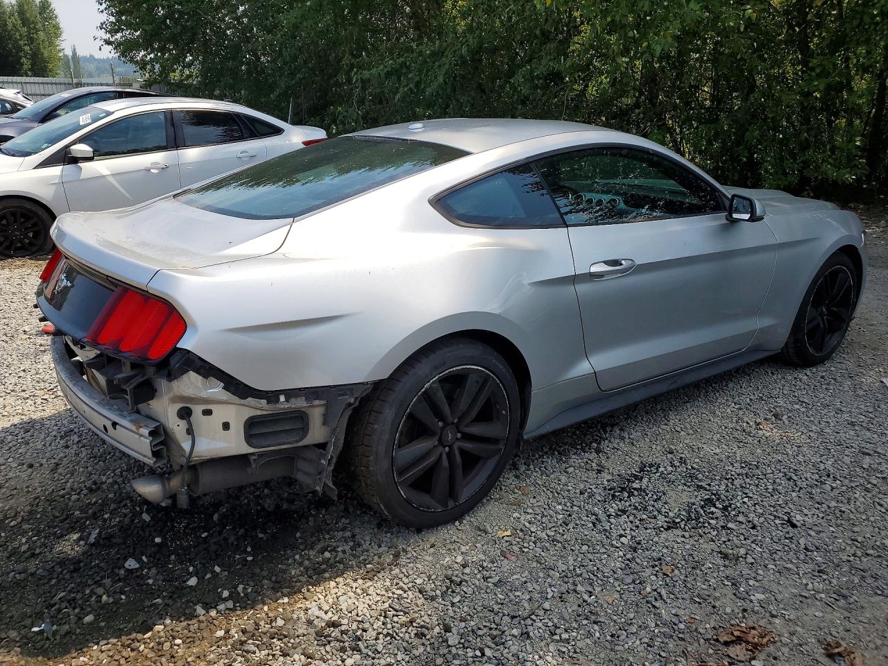 2015 Ford Mustang Silver vin: 1FA6P8TH1F5339390