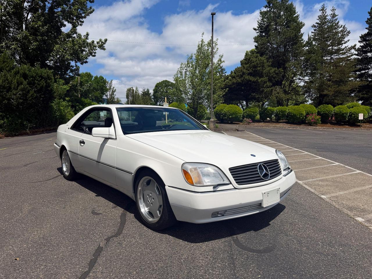 1995 Mercedes-benz S 600 Белый vin: WDBGA76E4SA259402