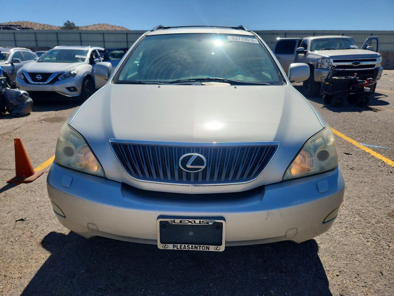 2007 Lexus Rx 350 Silver vin: 2T2HK31U37C032470