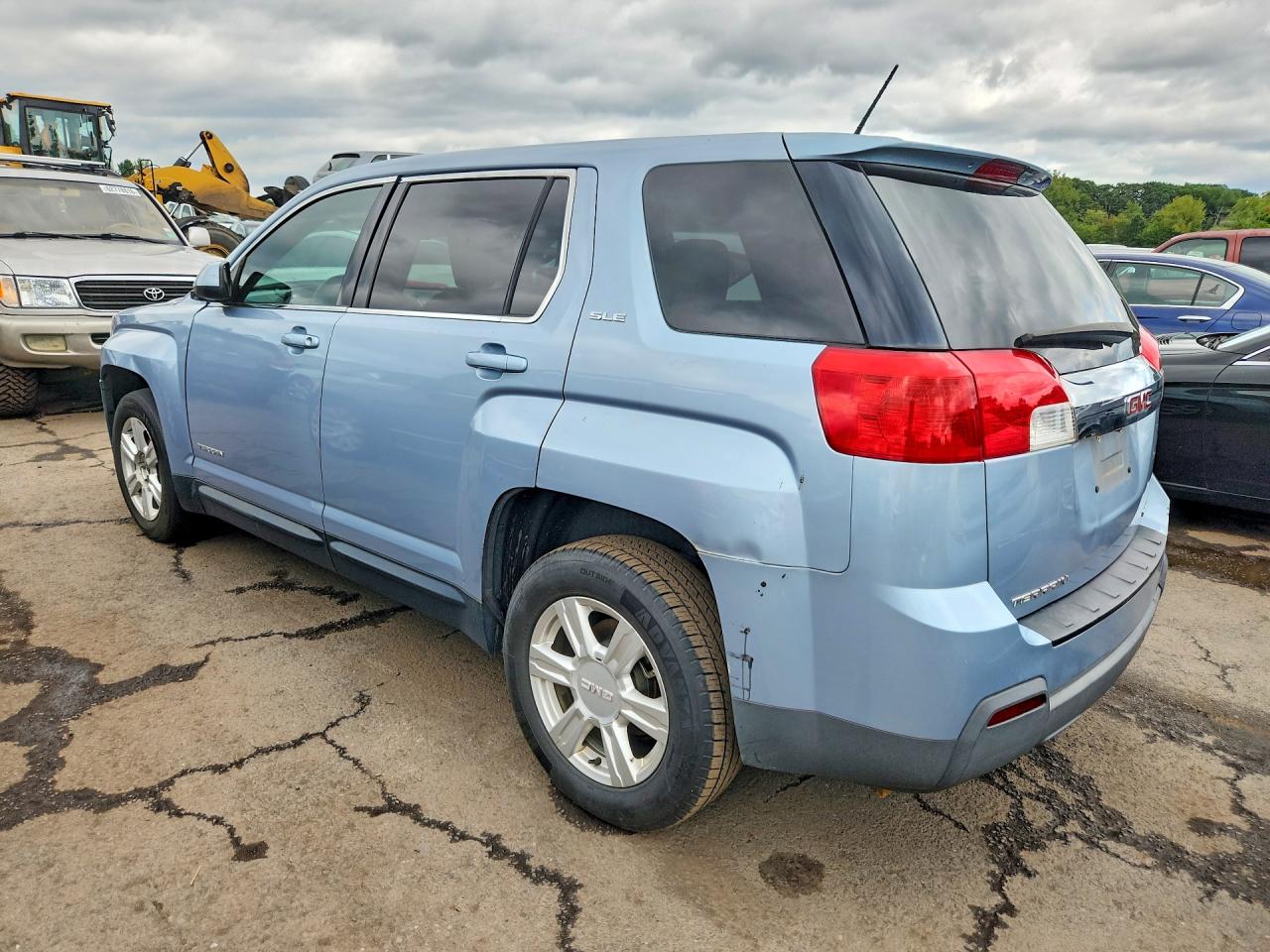 2014 Gmc Terrain Sle Blue vin: 2GKFLVEK0E6328160