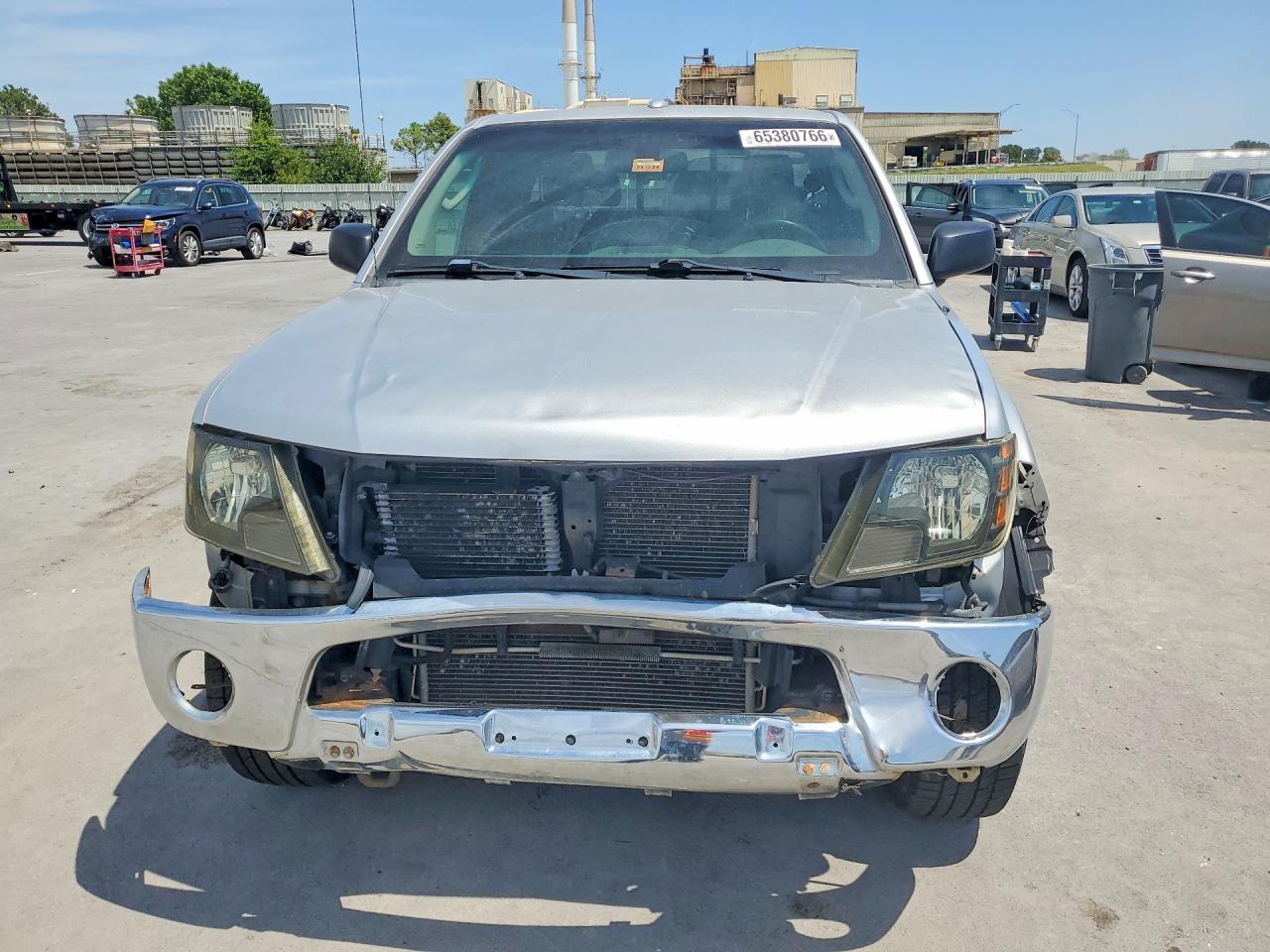 2011 Nissan Frontier Sv V6 Silver vin: 1N6AD0CW0BC408649