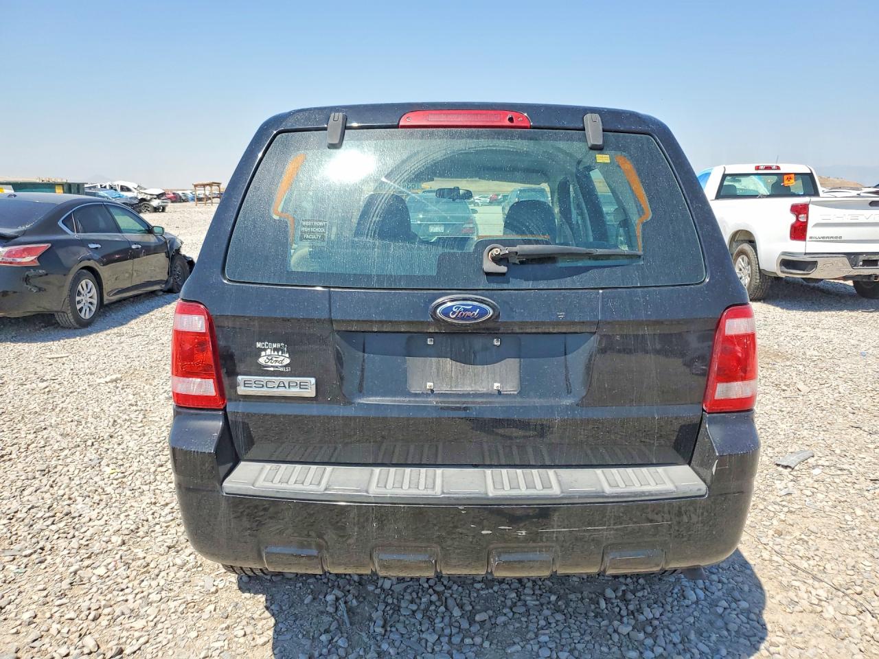 2009 Ford Escape Xls Black vin: 1FMCU02719KA22775