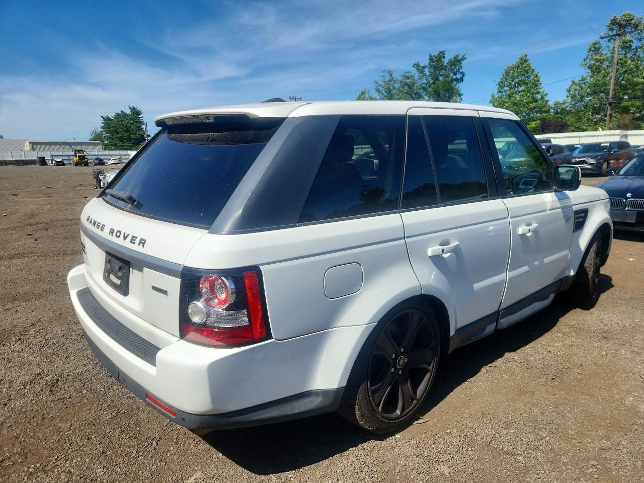 2013 Land Rover Range Rover Sport Hse Luxury White vin: SALSK2D40DA811625