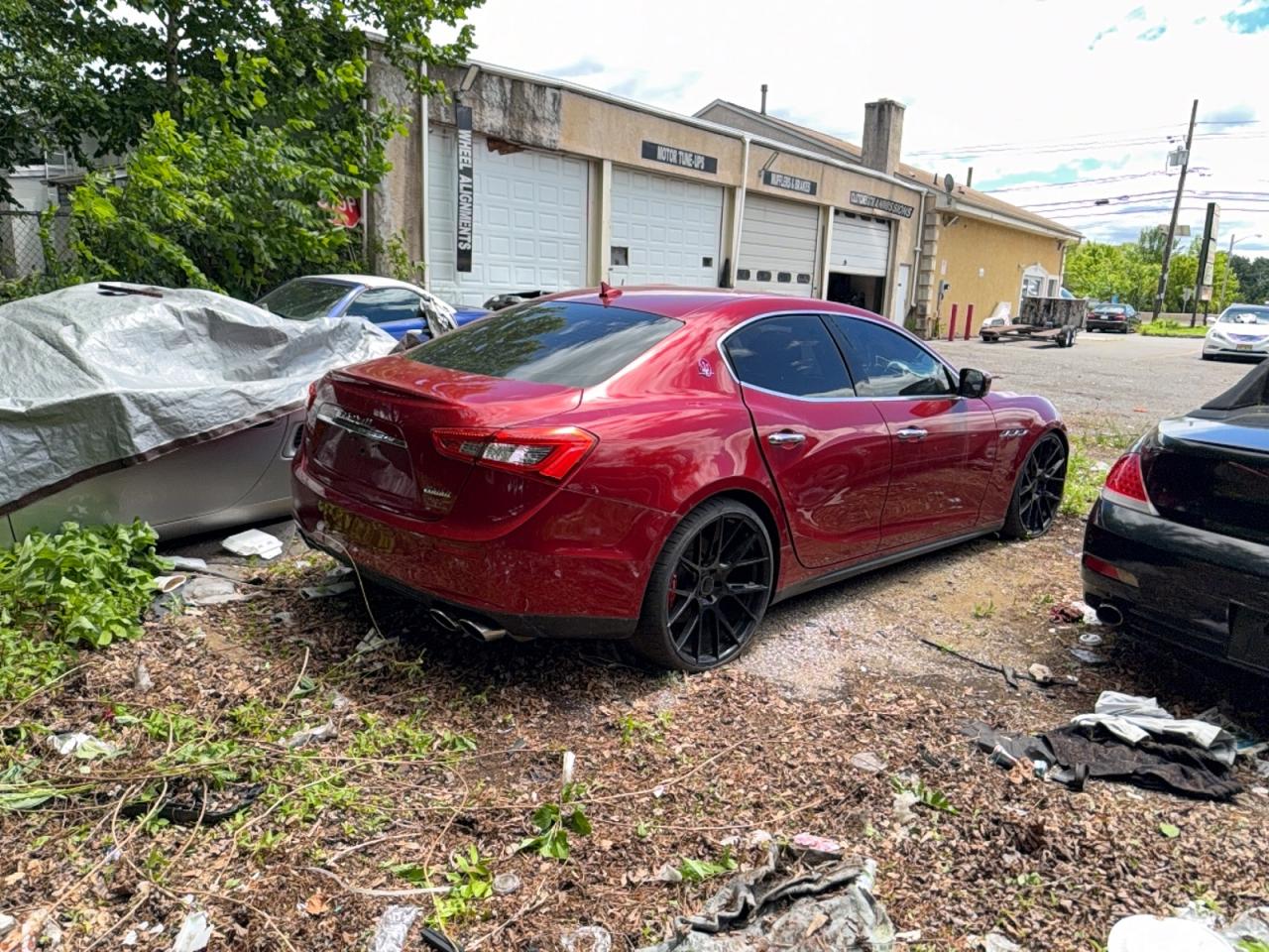 2015 Maserati Ghibli S Red vin: ZAM57RTA0F1140879