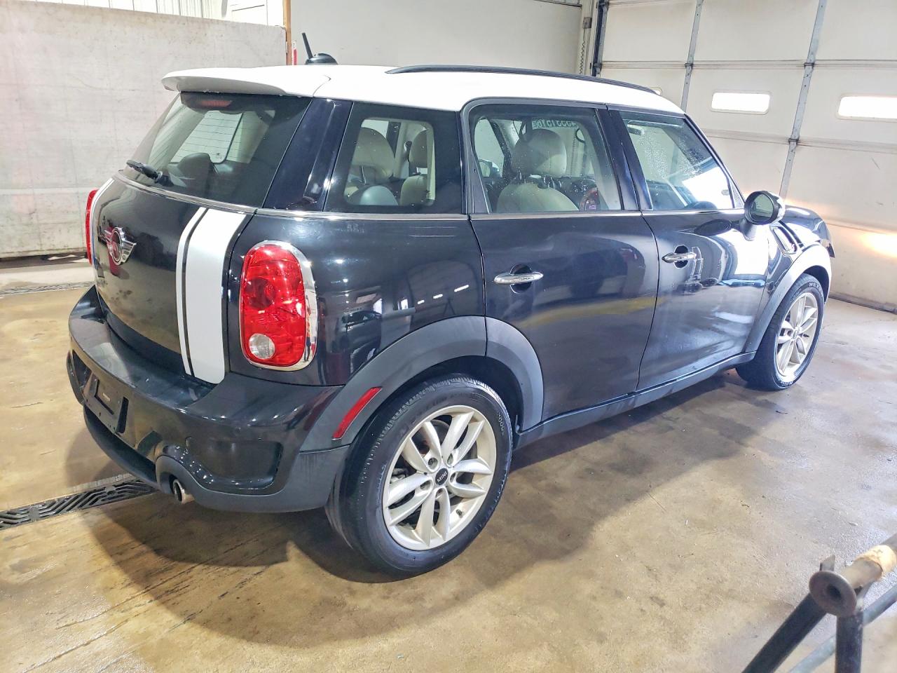 2014 Mini Cooper S Countryman Черный vin: WMWZC5C5XEWP39686