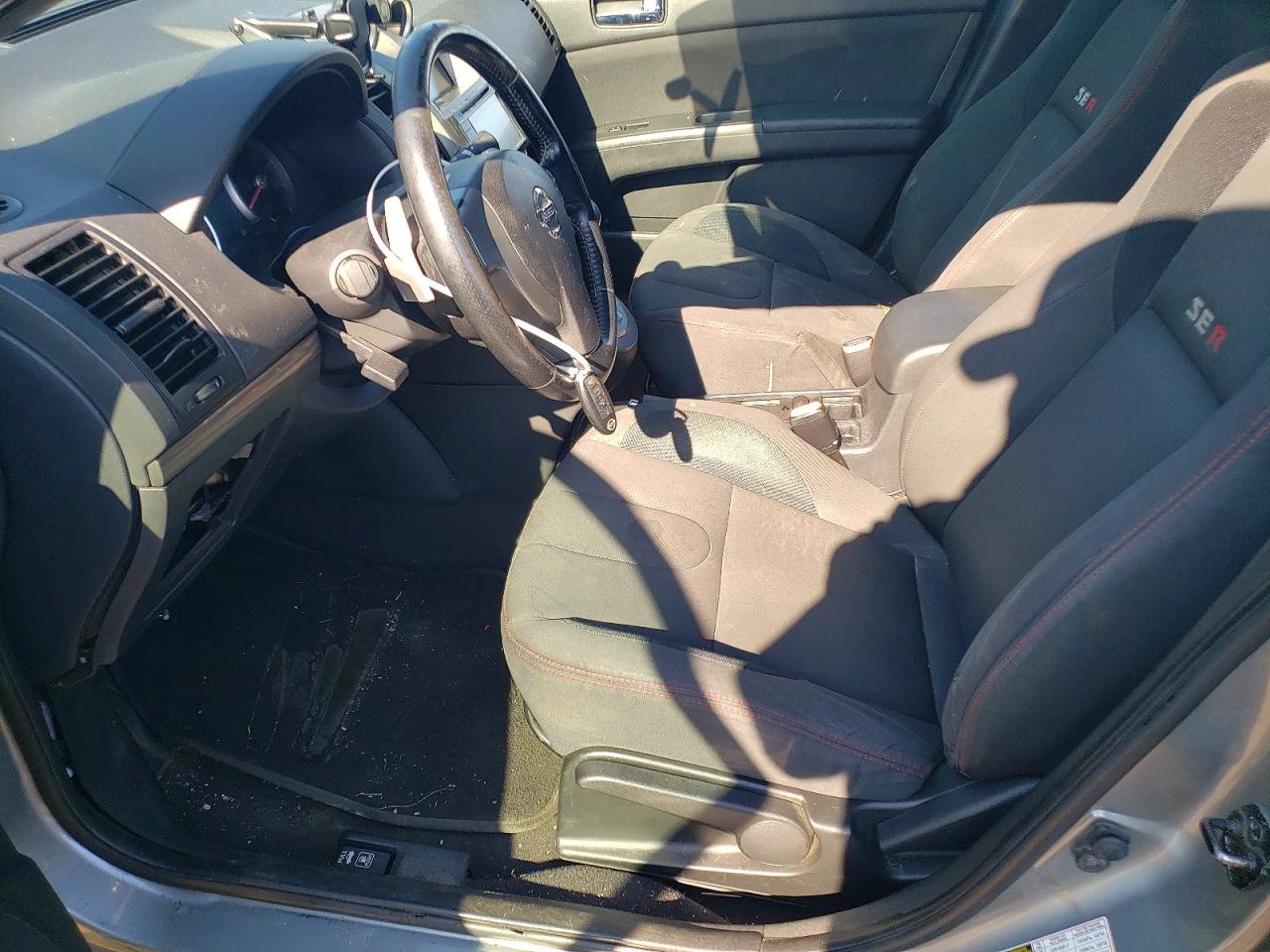 2007 Nissan Sentra Se-r Silver vin: 3N1BB61E97L712197