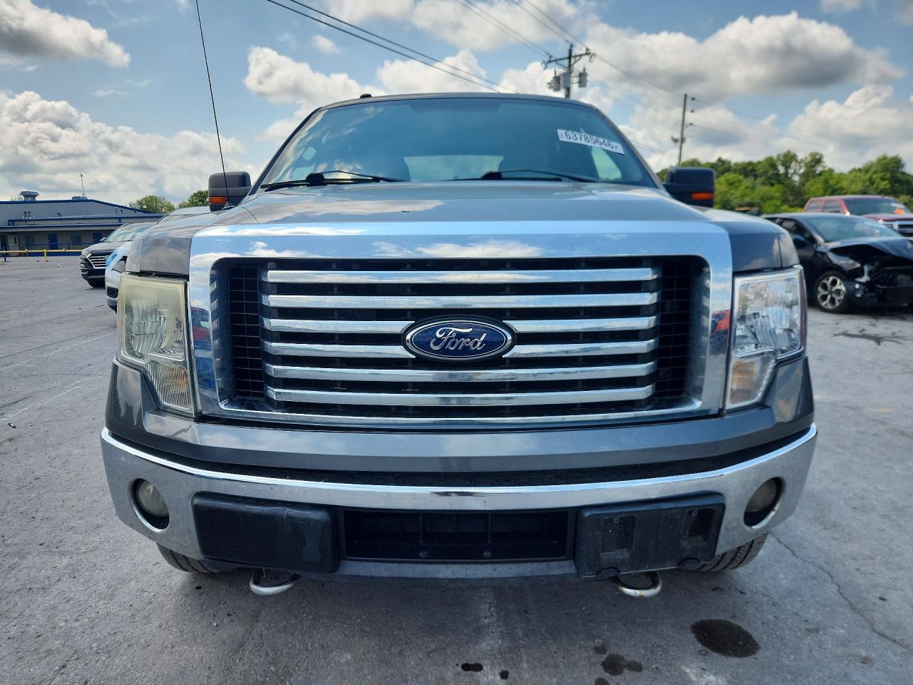 2010 Ford F150 Supercrew Gray vin: 1FTFW1EV5AKE26291