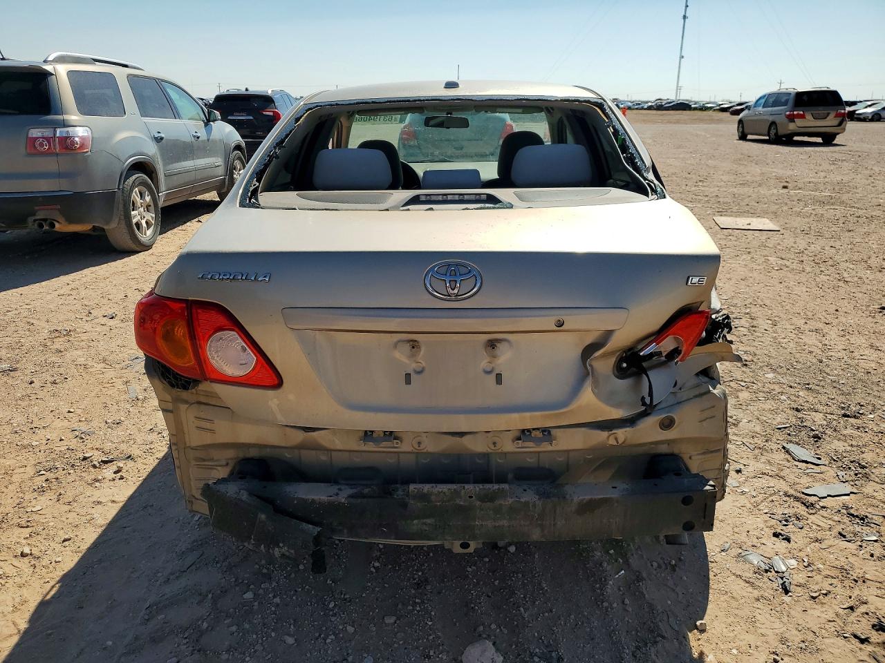2009 Toyota Corolla Le Tan vin: 1NXBU40E69Z158148