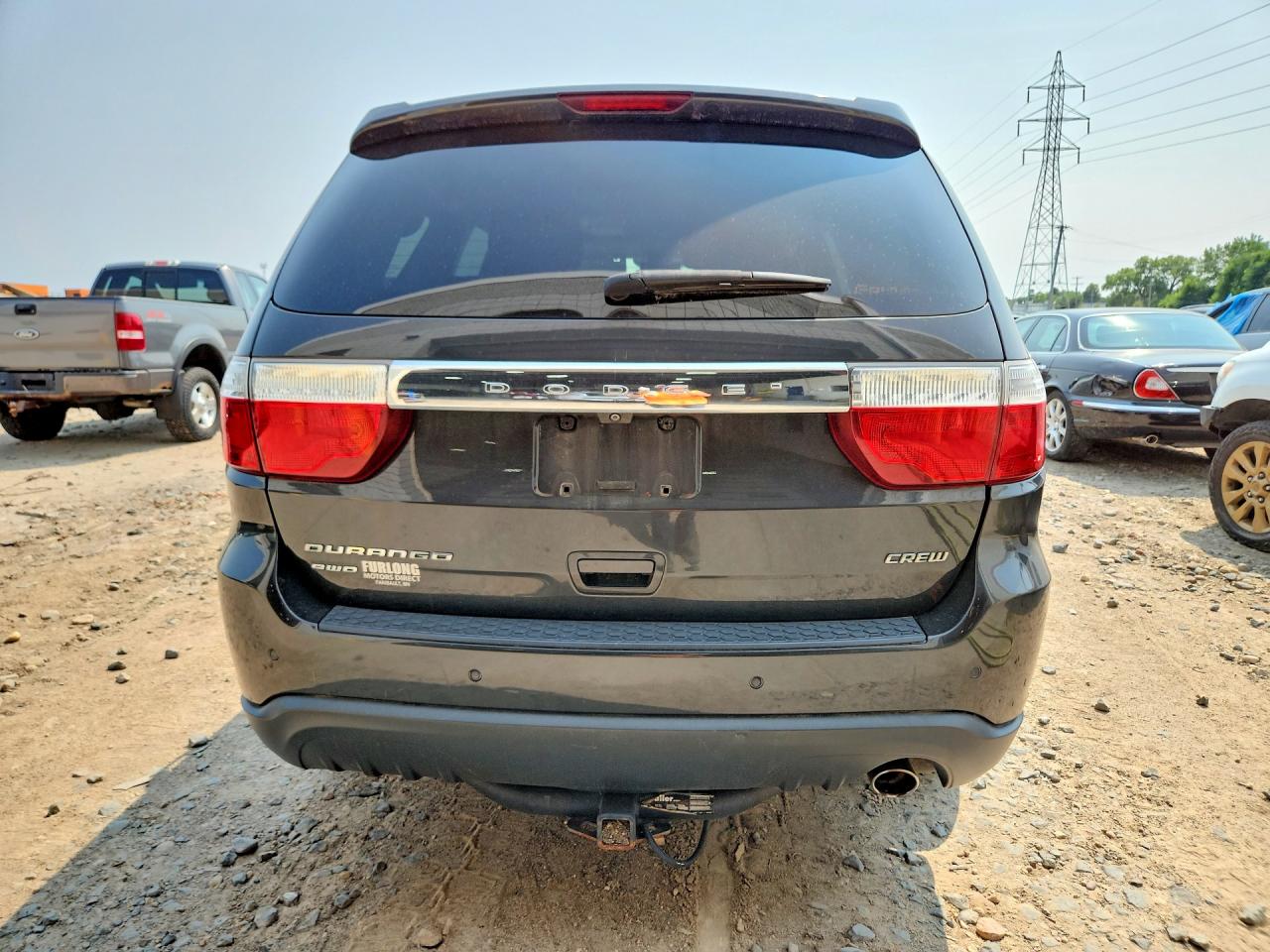 2011 Dodge Durango Crew Gray vin: 1D4RE4GG6BC717218