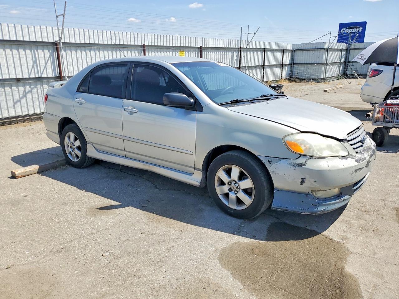2004 Toyota Corolla S Silver vin: 1NXBR32E54Z302953