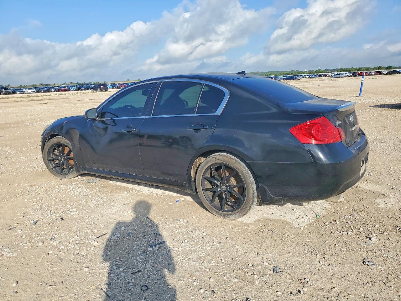 2008 Infiniti G35 Base Black vin: JNKBV61E48M227752