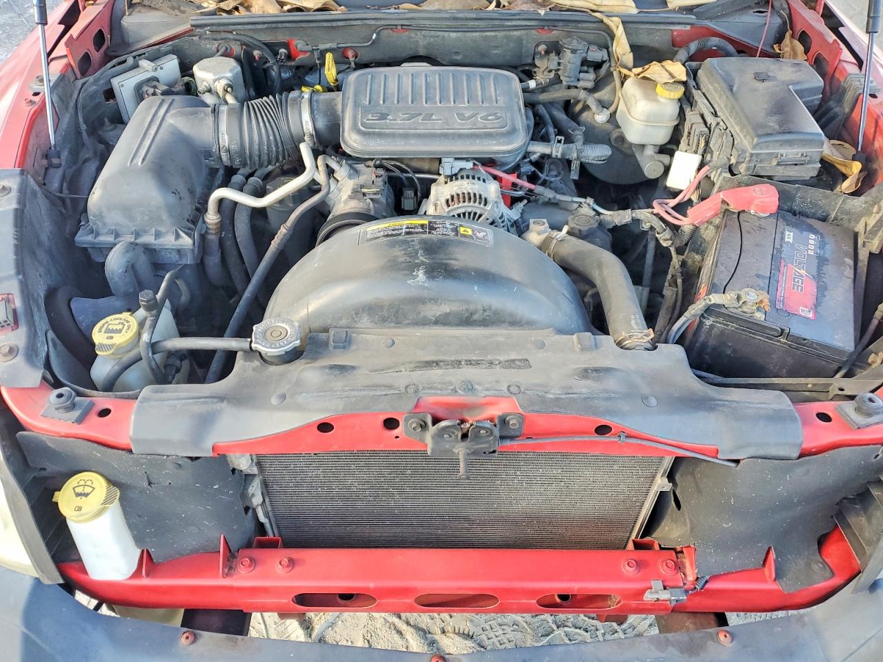 2006 Dodge Dakota Slt Red vin: 1D7HE48K26S666104