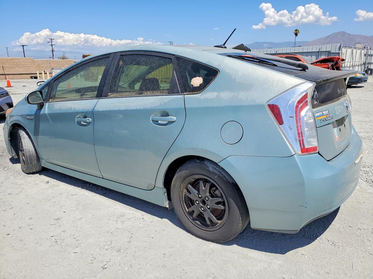 2012 Toyota Prius Three Teal vin: JTDKN3DU3C1611373
