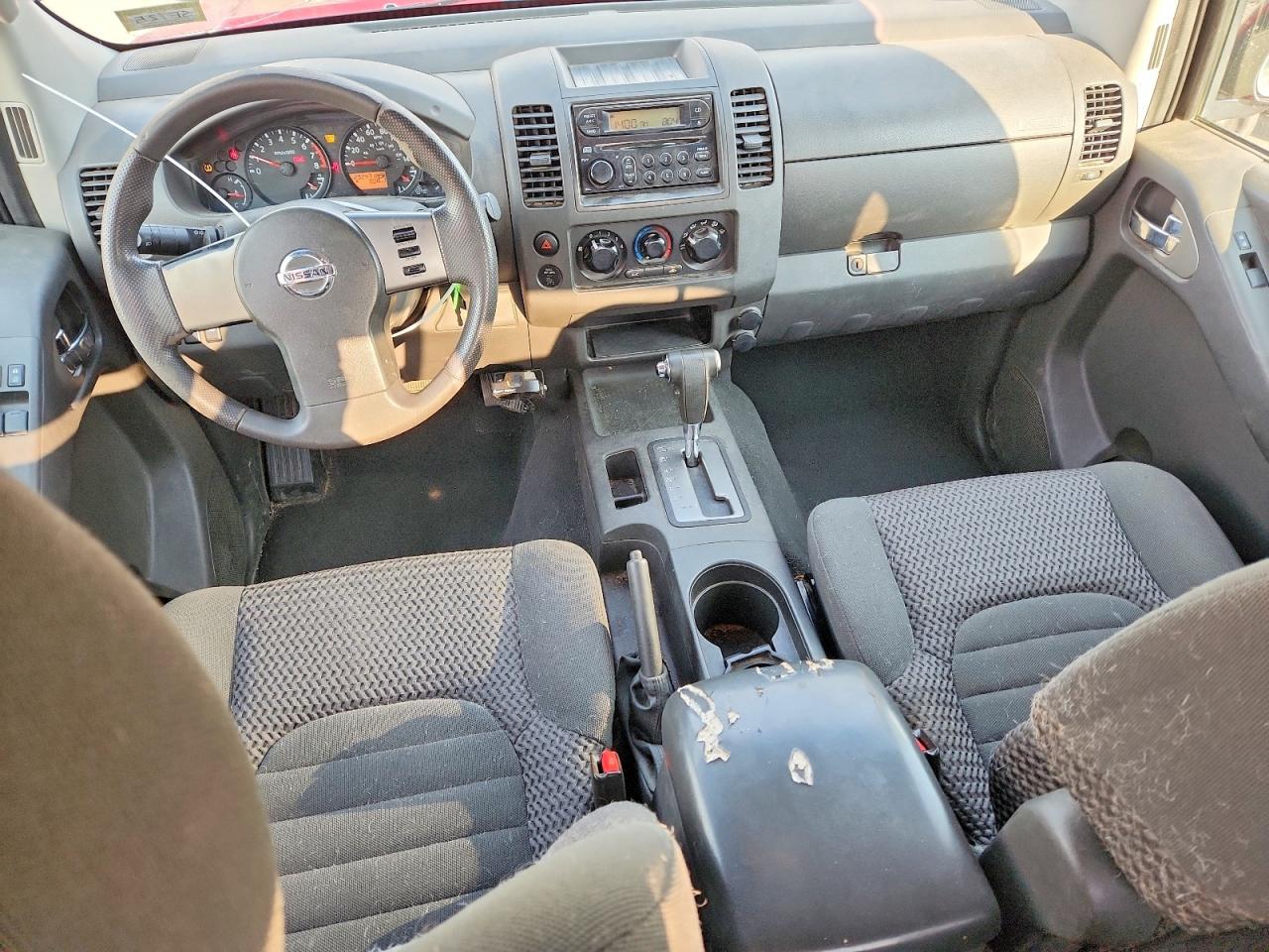 2007 Nissan Frontier Se Red vin: 1N6AD06U87C403216