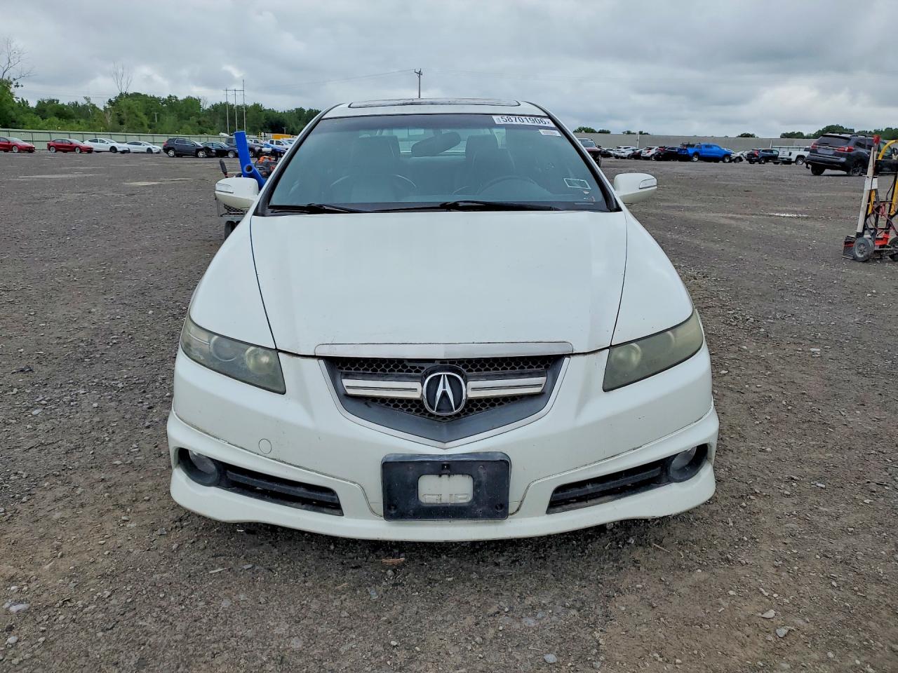 2008 Acura Tl Type S Белый vin: 19UUA76588A003309