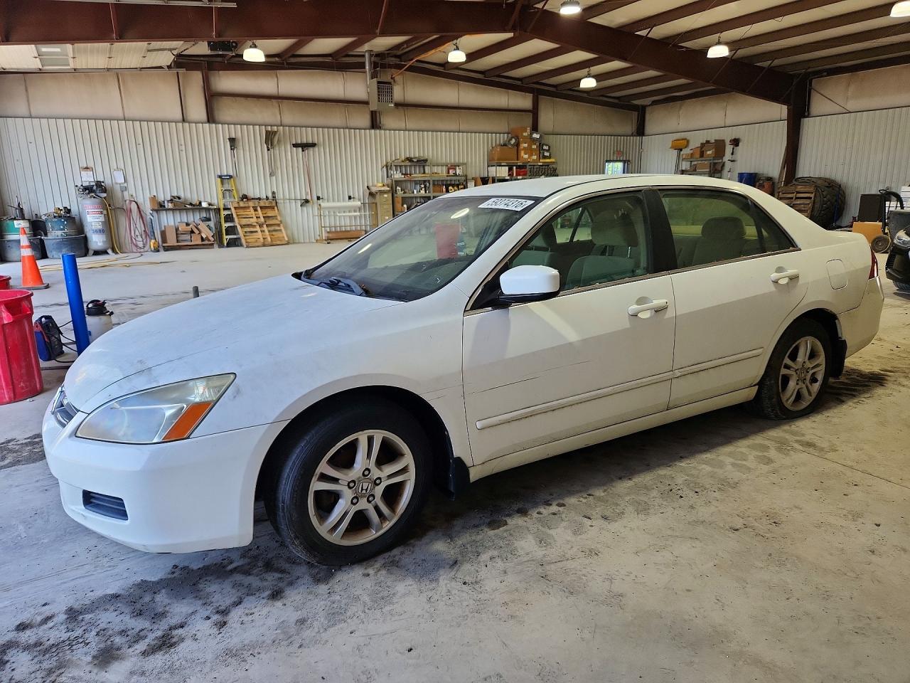 2006 Honda Accord Se White vin: 1HGCM56336A132612