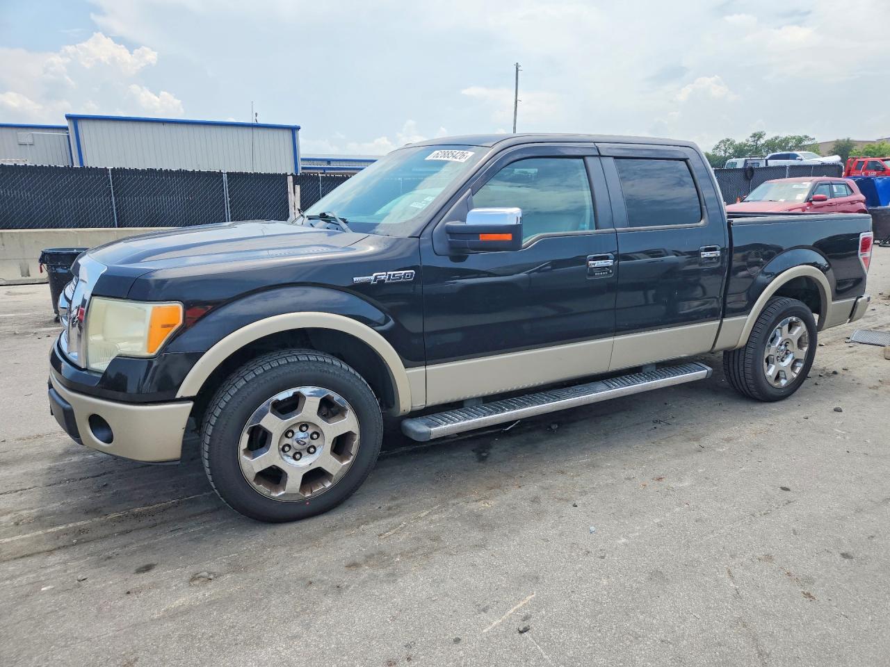 2010 Ford F150 Supercrew Black vin: 1FTFW1CV2AFD71889
