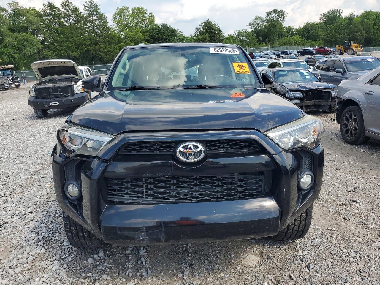 2015 Toyota 4runner Sr5 Premium Black vin: JTEBU5JR0F5264088