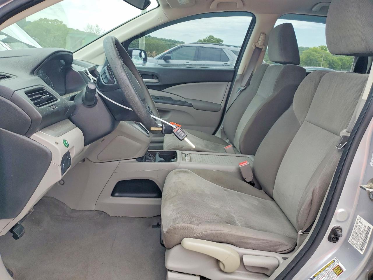 2014 Honda Cr-v Lx Silver vin: 2HKRM4H31EH681104