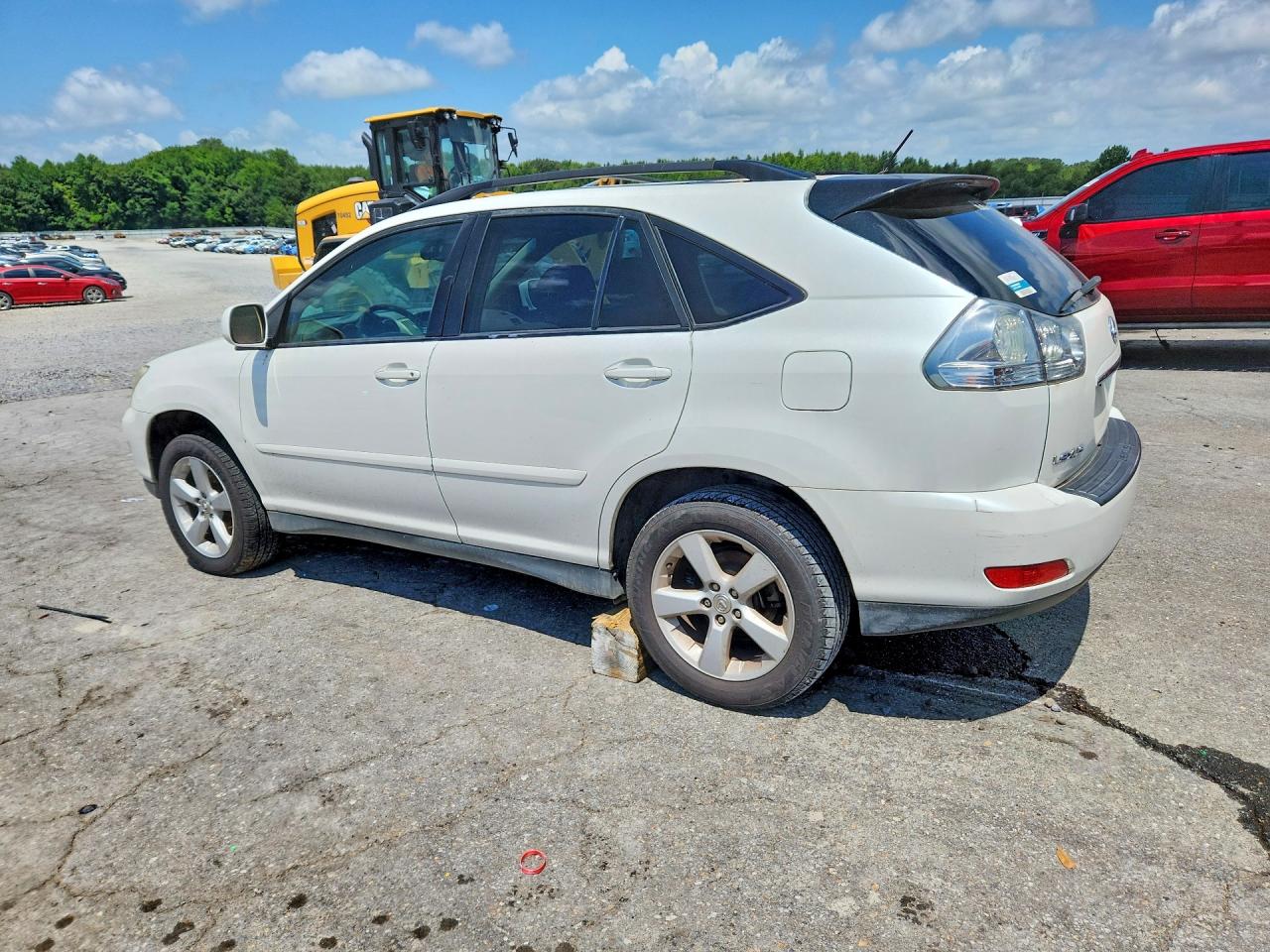 2005 Lexus Rx 330 White vin: 2T2GA31U55C032708