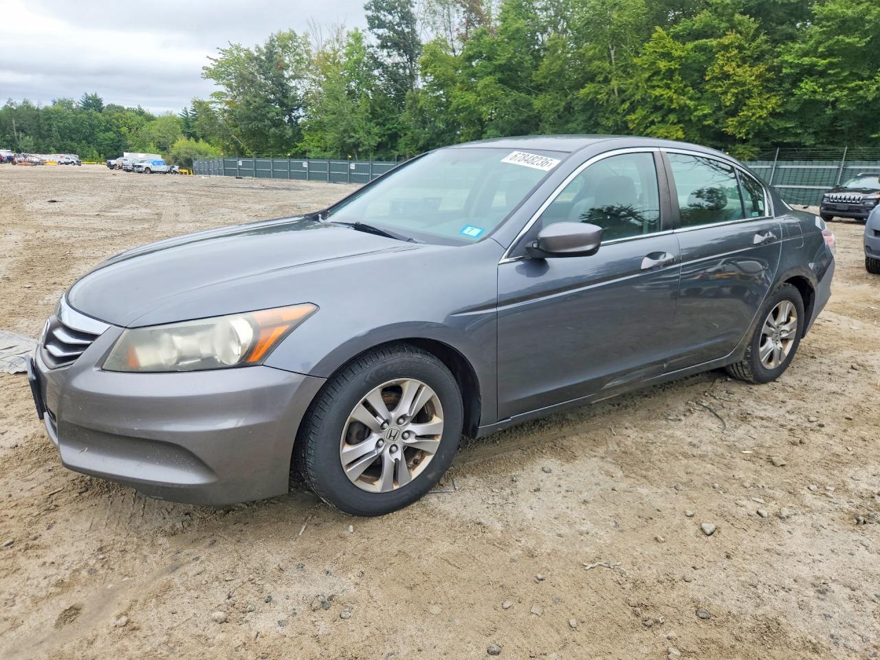 2012 Honda Accord Lxp Gray vin: 1HGCP2F48CA012170