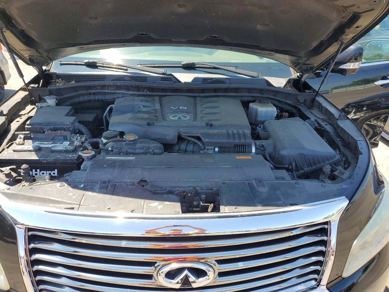 2014 Infiniti Qx80 Base Черный vin: JN8AZ2NC0E9352303