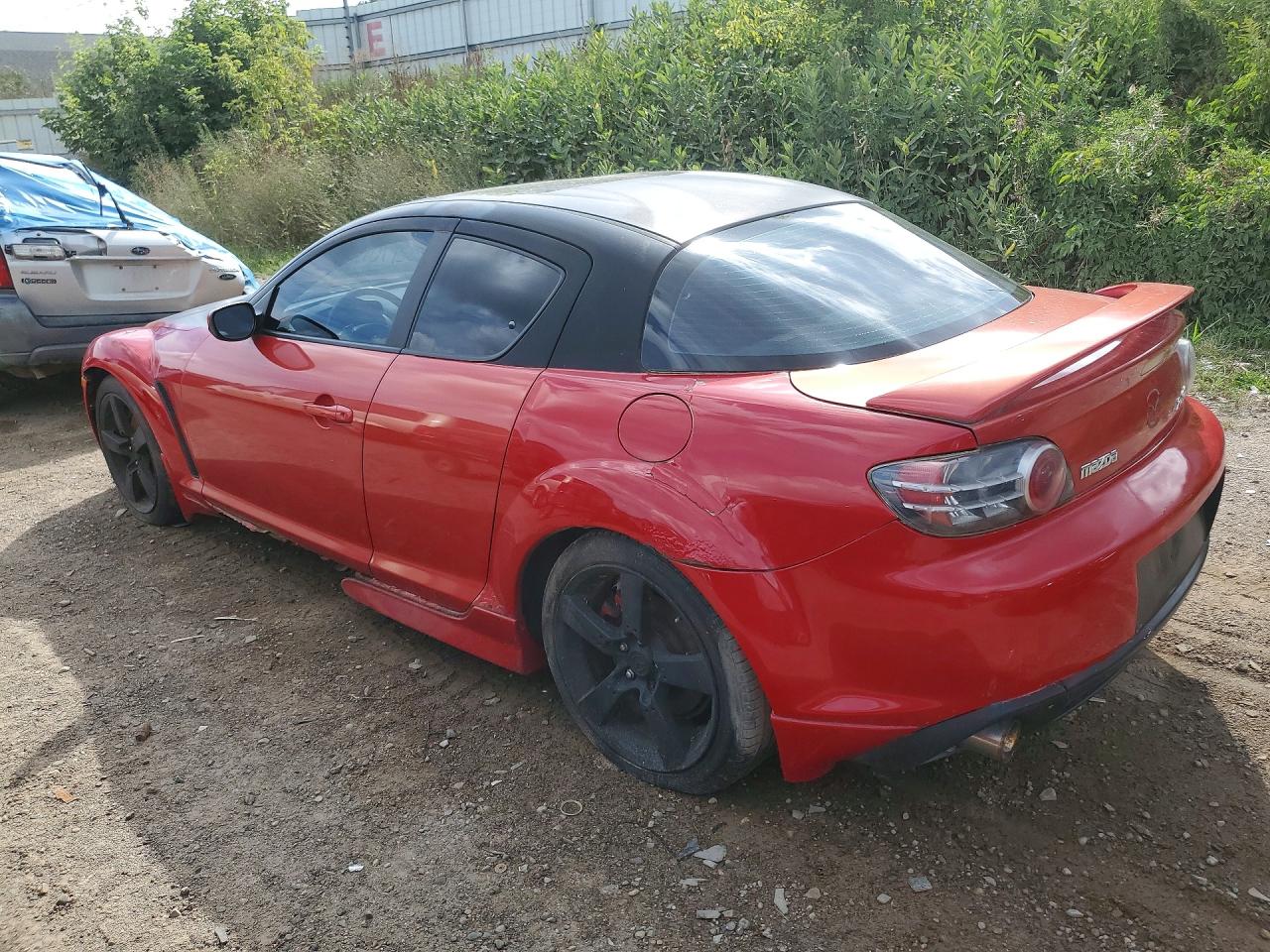 2004 Mazda Rx8 Red vin: JM1FE17N640104968