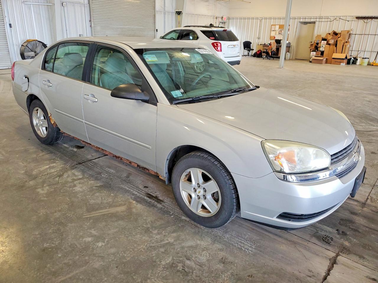 2005 Chevrolet Malibu Ls Серебряный vin: 1G1ZT52885F220496