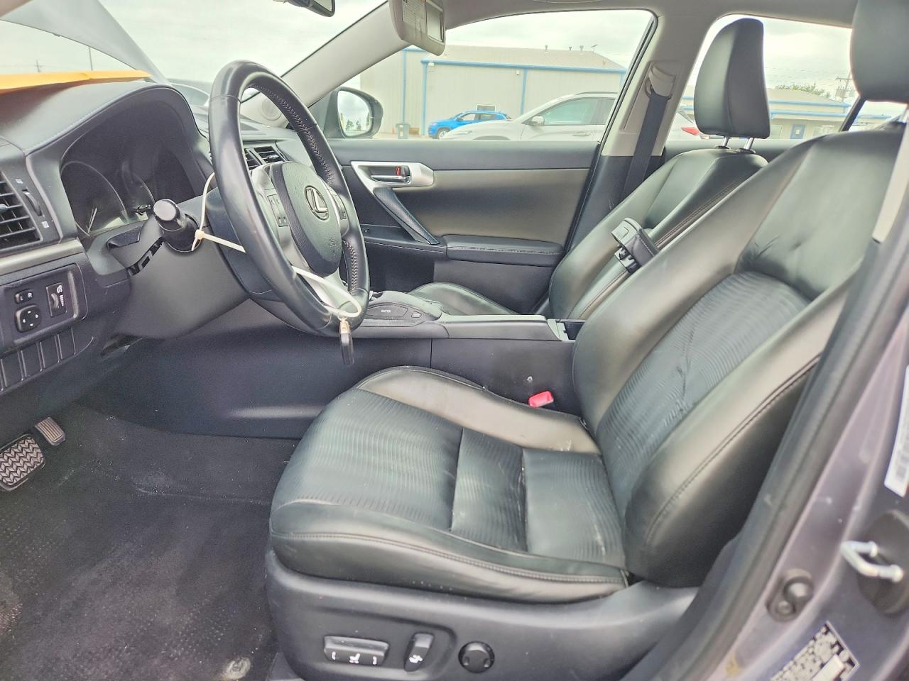 2012 Lexus Ct 200 Gray vin: JTHKD5BH0C2094952
