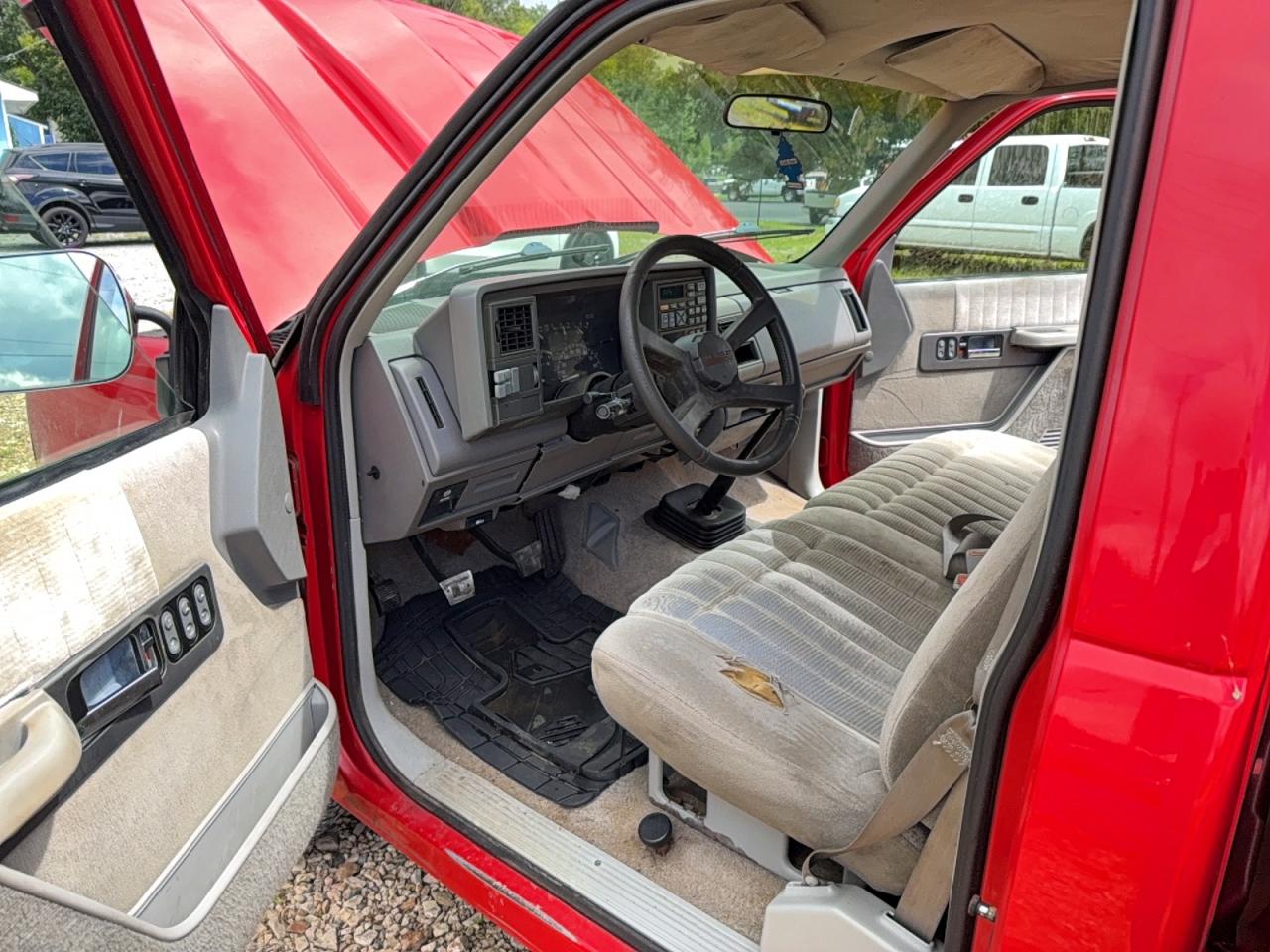 1994 Chevrolet Gmt-400 C3500 Red vin: 1GBJC34NXRE254354