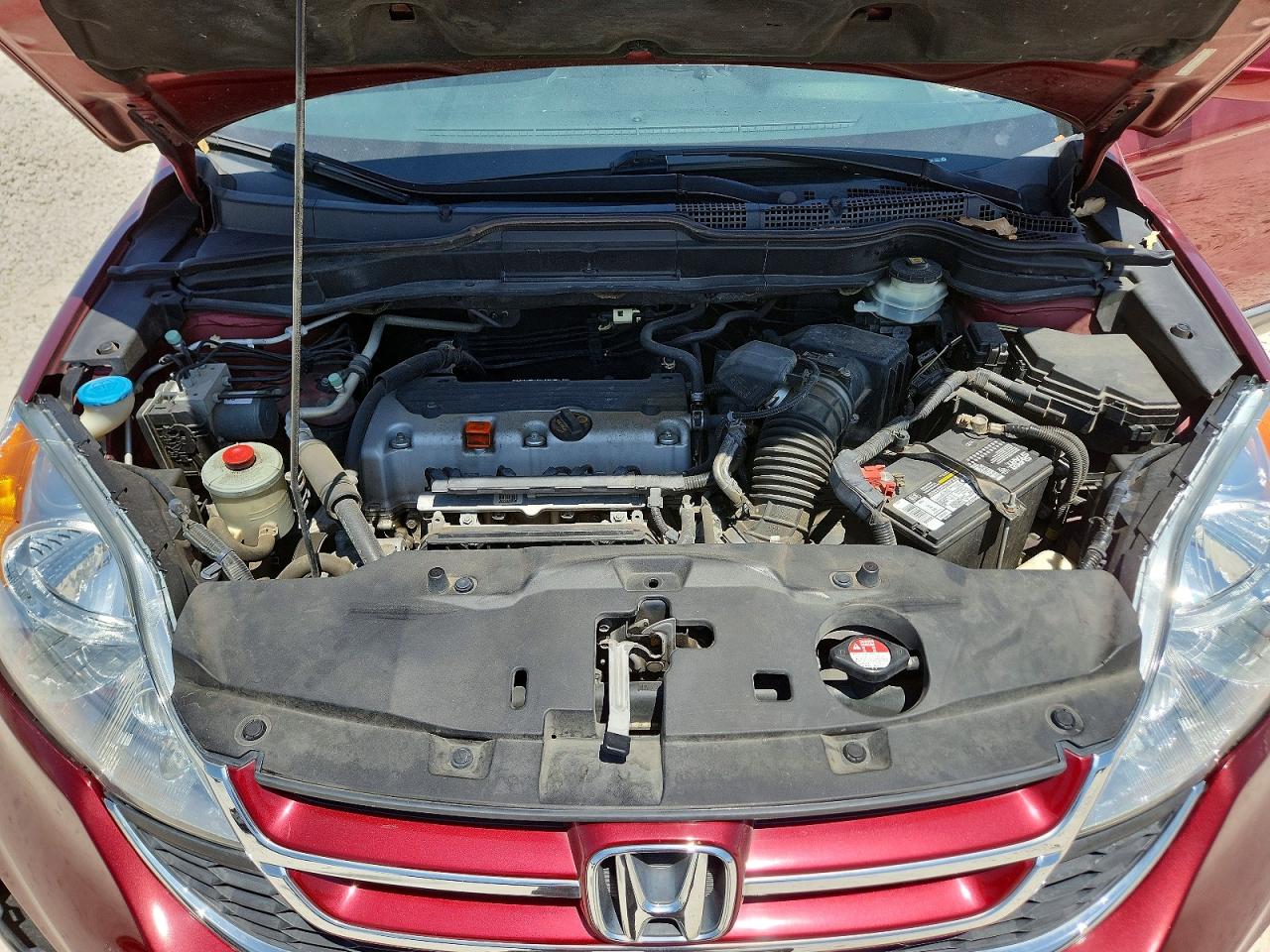 2011 Honda Cr-v Exl Red vin: 5J6RE4H7XBL035268