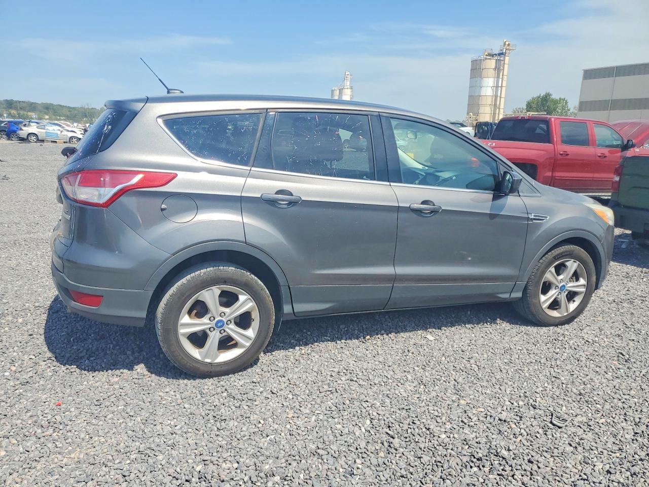 2013 Ford Escape Se Gray vin: 1FMCU0G91DUB79102