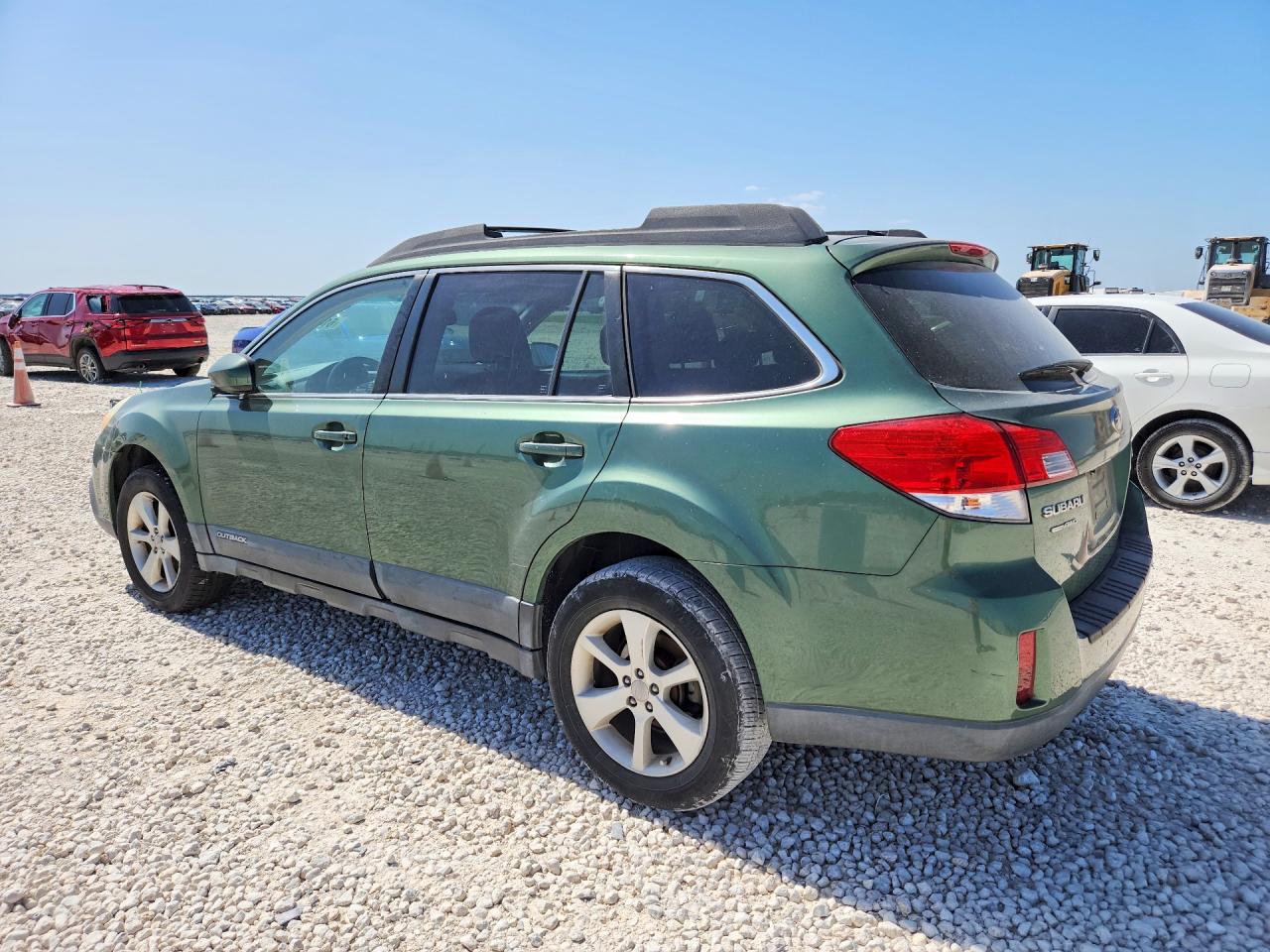 2013 Subaru Outback 2.5i Premium Green vin: 4S4BRBCC0D3208234