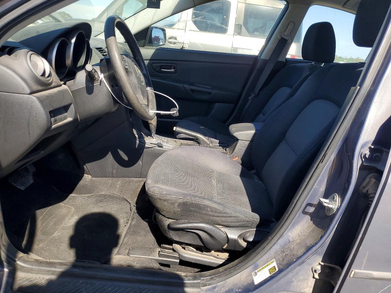 2008 Mazda 3 I Gray vin: JM1BK12G681839580