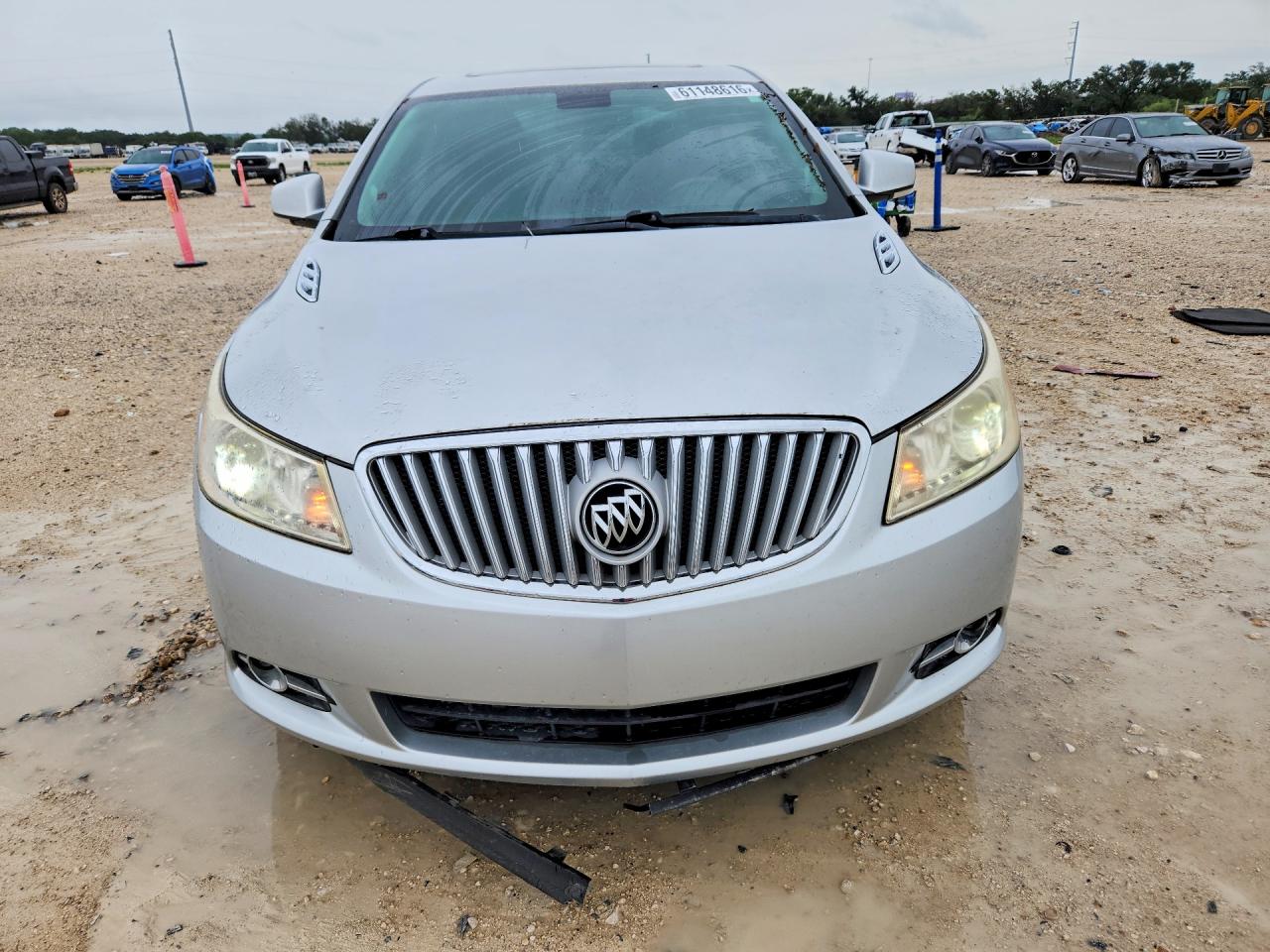 2010 Buick Lacrosse Cxl Silver vin: 1G4GC5EG0AF256626