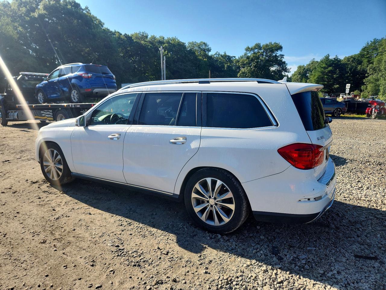 2014 Mercedes-benz Gl 350 Bluetec White vin: 4JGDF2EE4EA363043