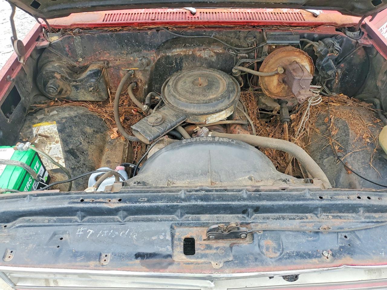 1982 Chevrolet C20 Красный vin: 1GCGC24M6CS186036