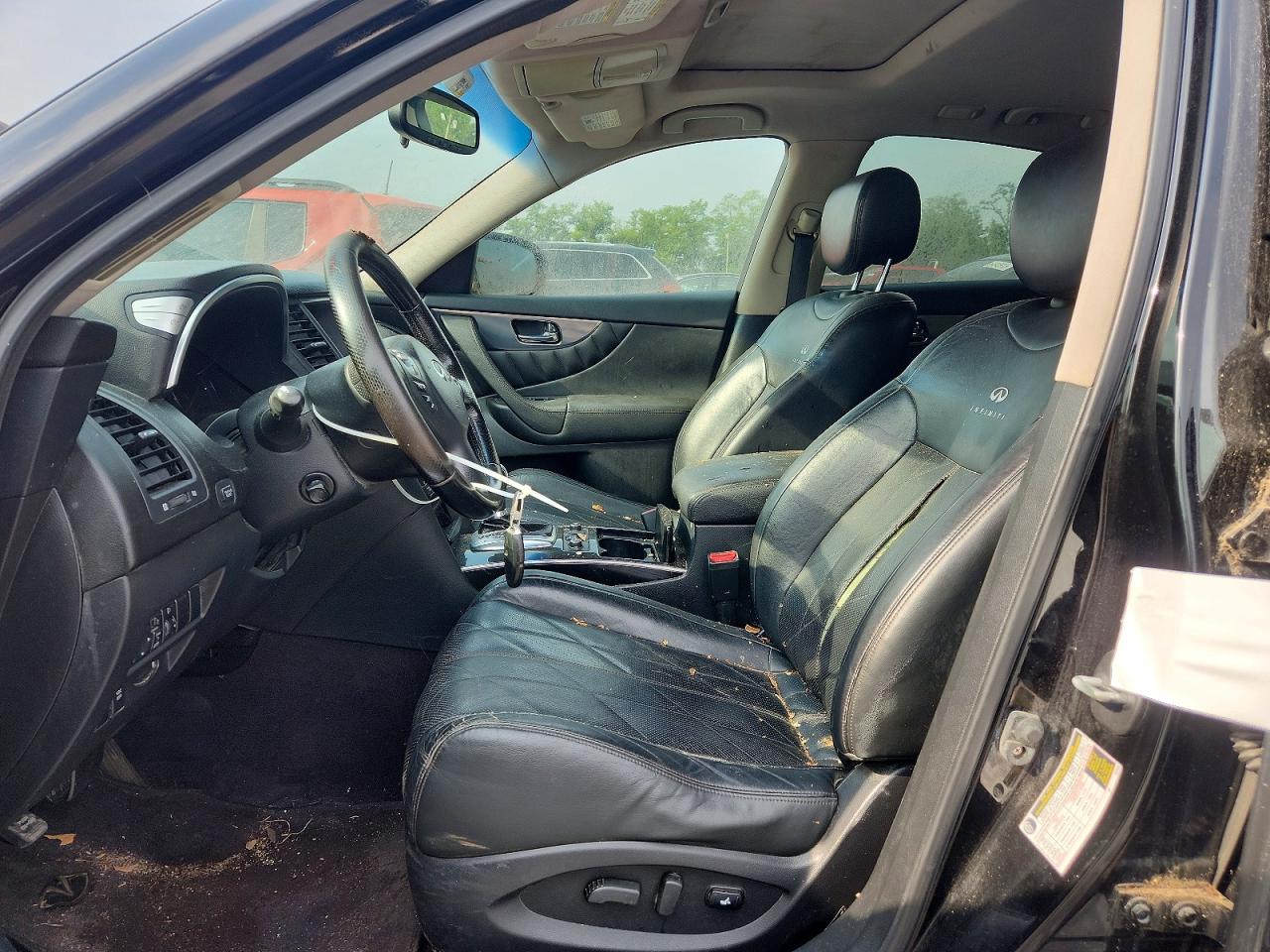 2010 Infiniti Fx35 Base Black vin: JN8AS1MW6AM856551