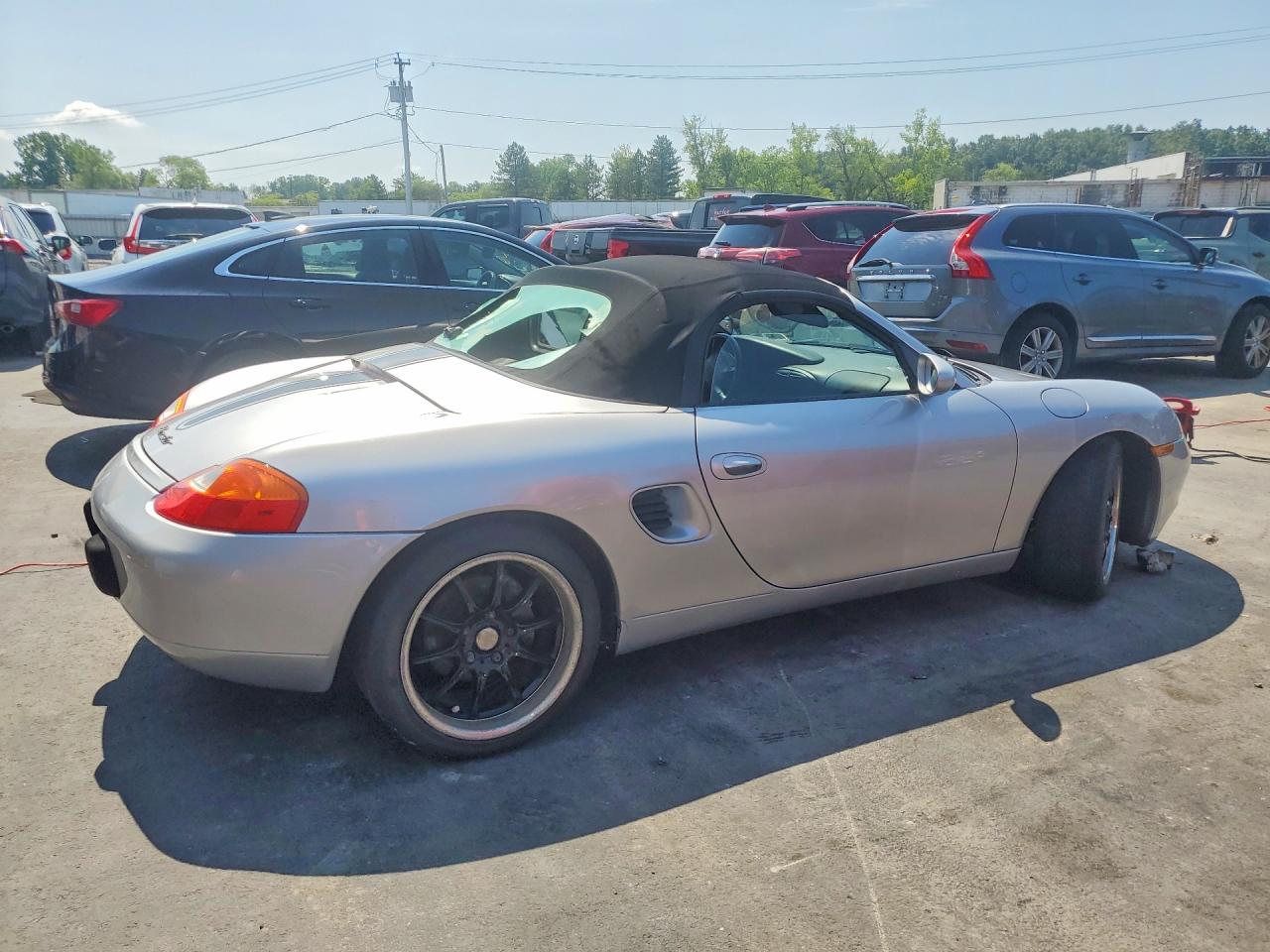 1997 Porsche Boxster Silver vin: WP0CA2981VS620611