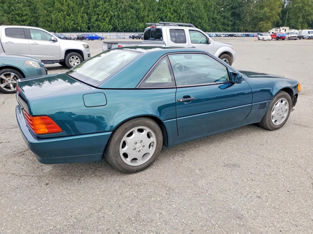 1994 Mercedes-benz Sl 320 Зеленый vin: WDBFA63E2RF103883
