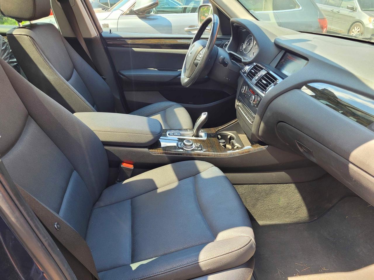 2014 Bmw X3 Xdrive28i Синий vin: 5UXWX9C50E0D10367