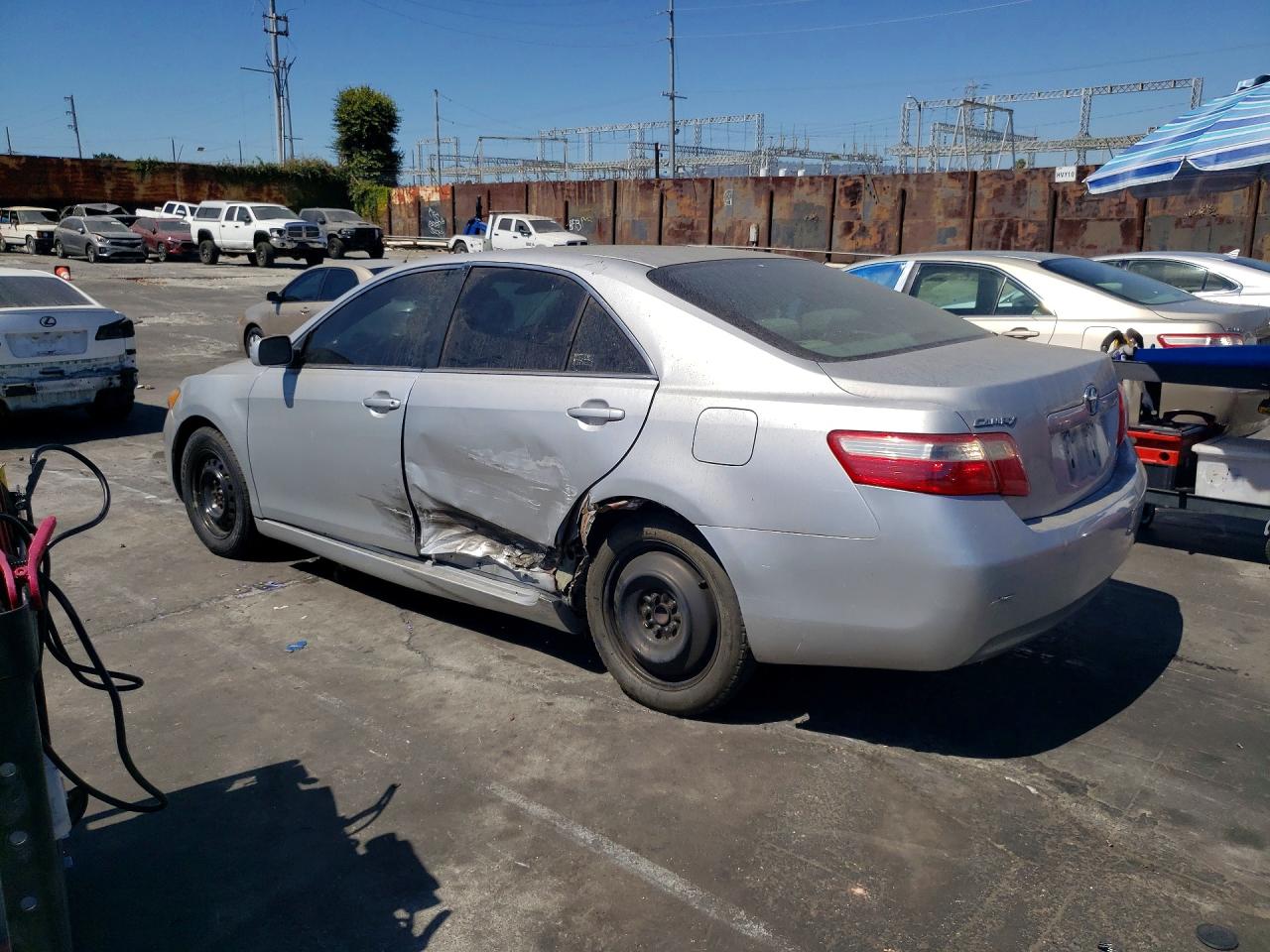 2009 Toyota Camry Le Gray vin: 4T4BE46K69R119429