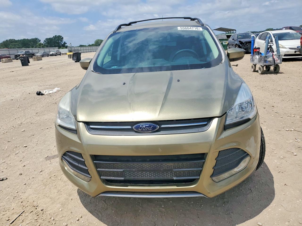 2013 Ford Escape Se Green vin: 1FMCU0GX7DUD10046