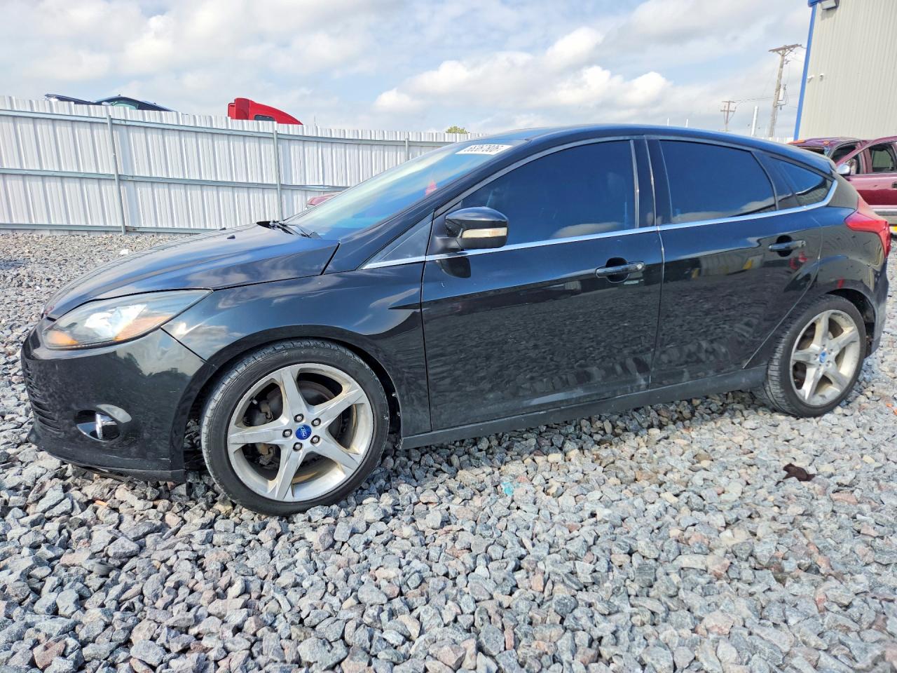 2013 Ford Focus Titanium Black vin: 1FADP3N28DL168505