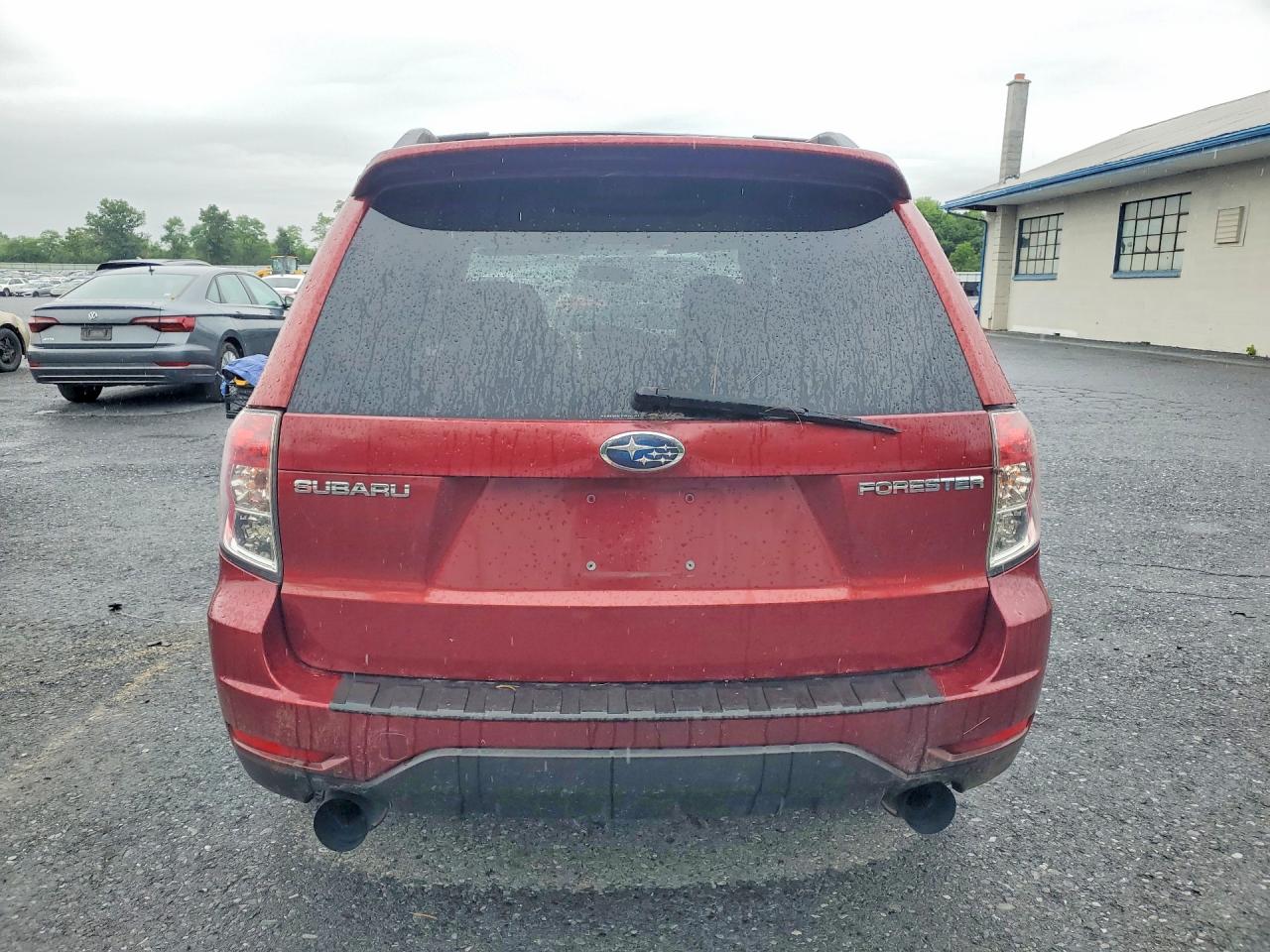 2012 Subaru Forester 2.5x Темно-бордовый vin: JF2SHABC3CG406026