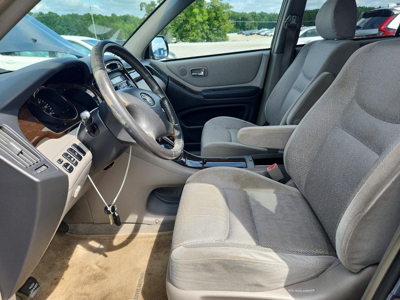 2003 Toyota Highlander Limited Синий vin: JTEGF21A630121261