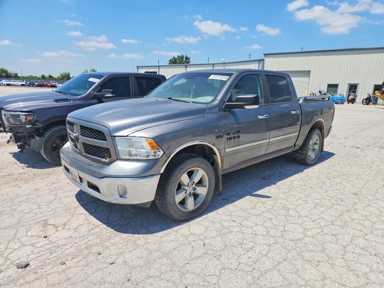 2013 Ram 1500 Slt Серый vin: 1C6RR7LT9DS592172