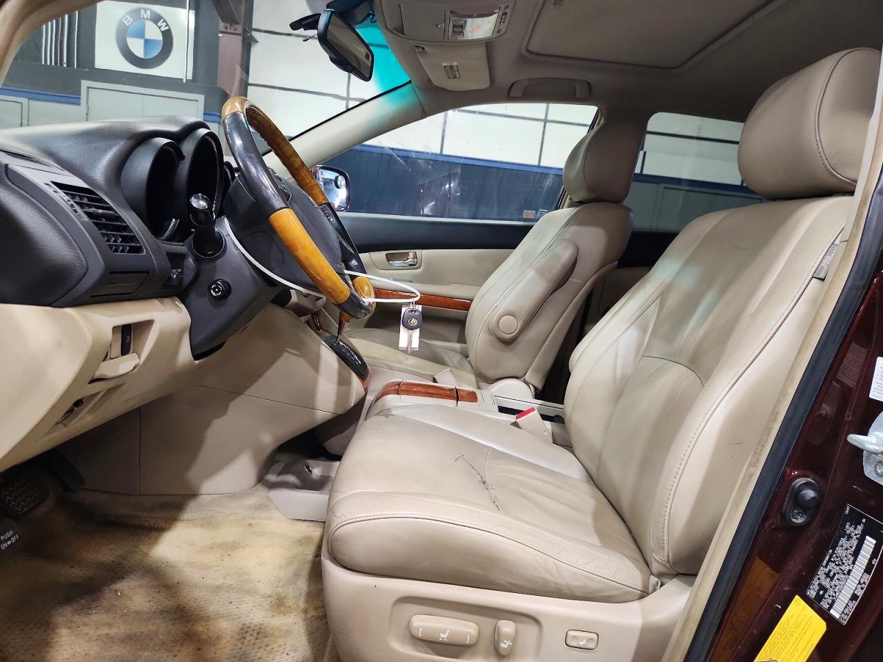 2008 Lexus Rx 400h Burgundy vin: JTJHW31U582850160