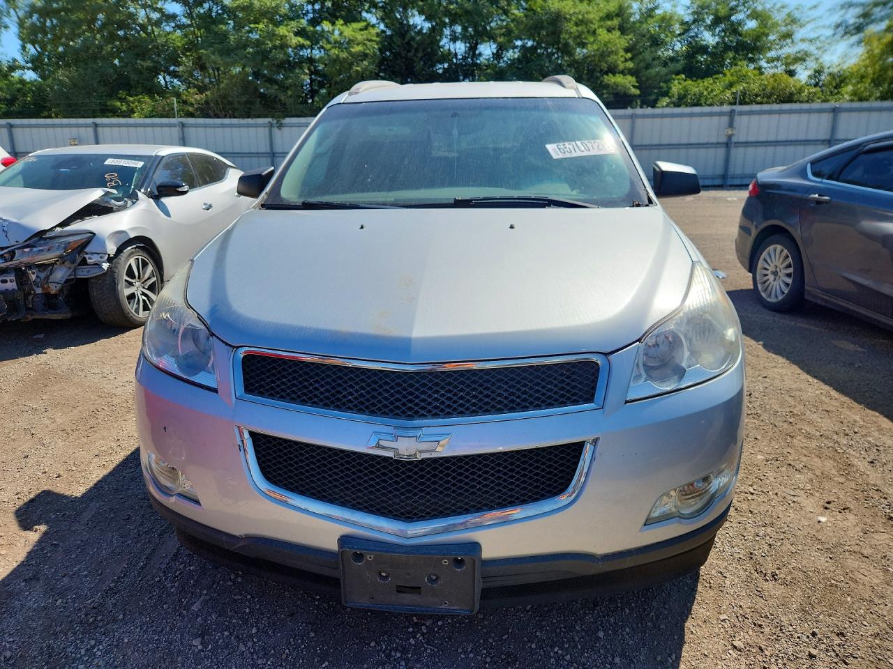 2012 Chevrolet Traverse Ls Gray vin: 1GNKRFEDXCJ418715